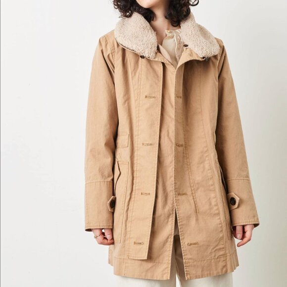 Sessun Kempton Parka in Camel, size XS - Picture 1 of 12
